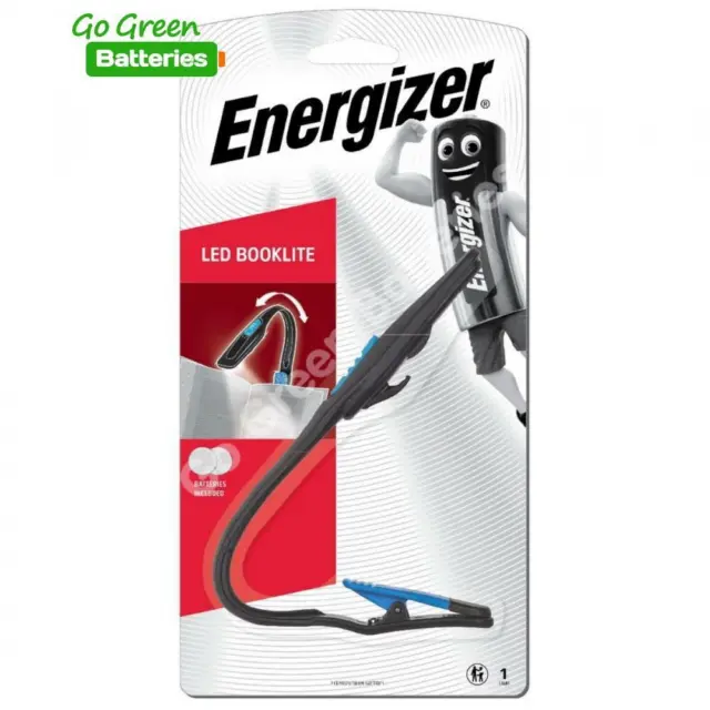Energizer LED Booklite Clip On Reading Light Close Work Book Sewing Light E-Read