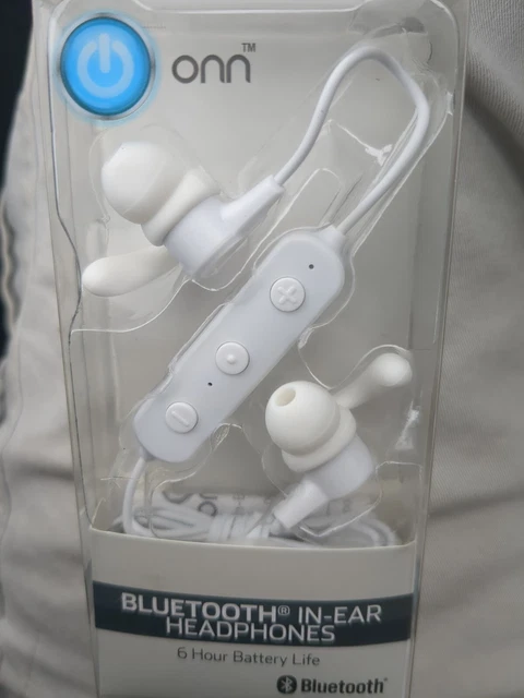 ONN 100002865 IN EAR Wireless Earphones with Charging Case Black