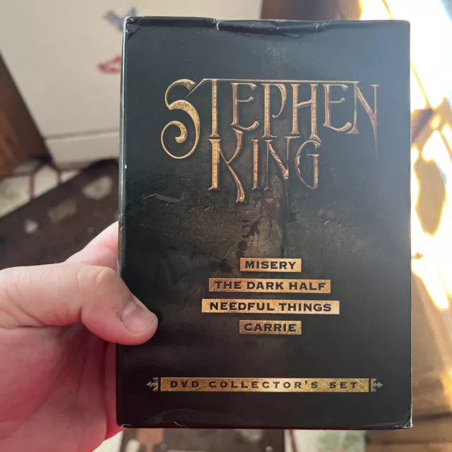 Stephen King DVD Collector Set (DVD, 2003, 4-Disc Set)