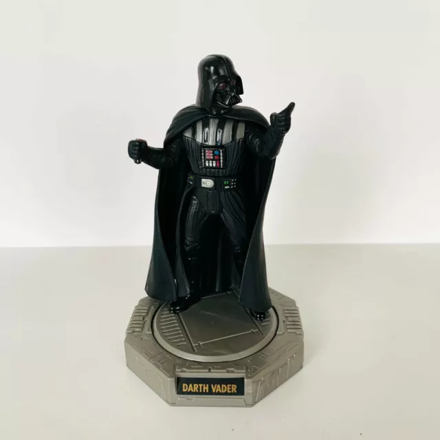 Hasbro Star Wars Darth Vader Statue Figures Rotating Base Incomplete 1998