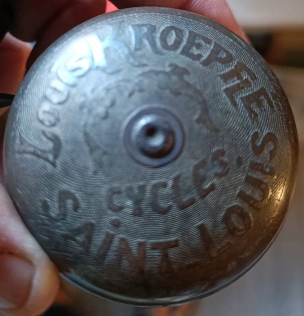 ANCIENNE SONNETTE VÉLO Louis KROEPFLE - Saint Louis - Alsace - Cycles