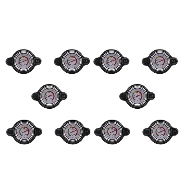 10 pz radiatore ad alta pressione con misuratore di temperatura, radiatore 1,8 bar 25,6E3R2