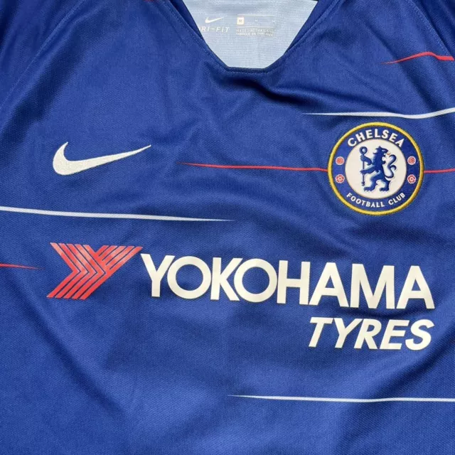 Chelsea Football Shirt Nike Home Kit 2018/19 Barkley 8 Men's Medium Original 3