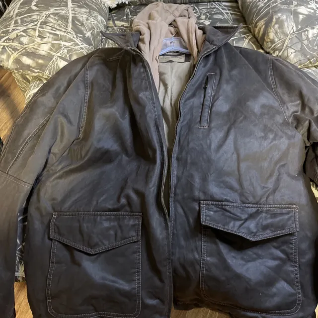 Columbia men’s winter jacket extra large one work jacket used warm heavy duty