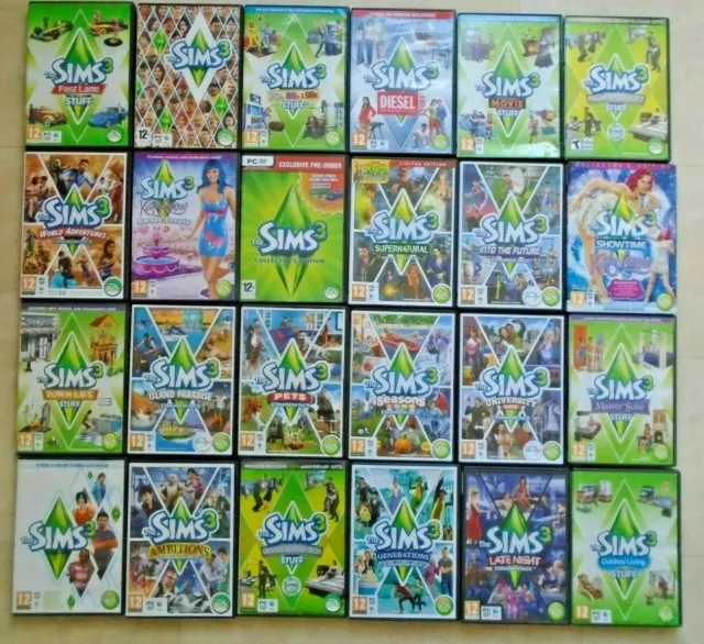 The Sims 4 All Expansion Packs Bundle Origin Global PC MAC New PAL