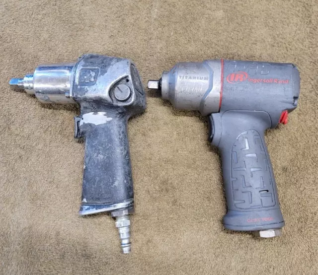 2 Ingersoll Rand IR Titanium Air Pneumatic impact Wrench 3/8" Drive 2115TIMAX