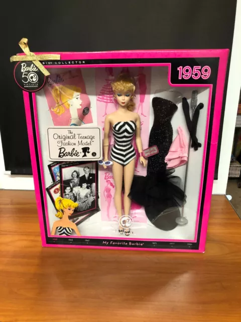 50th Anniversary 1959 Barbie NIB