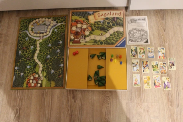 Sagaland von Ravensburger alte braune Ausgabe
