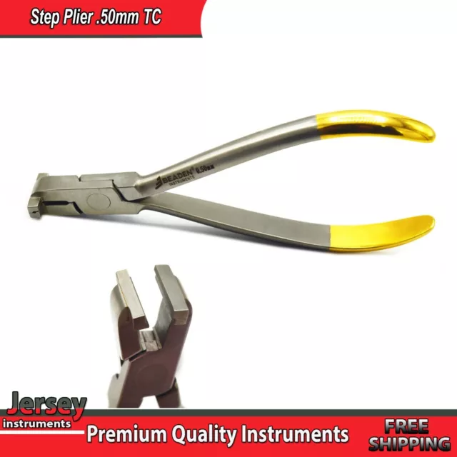 Dental Step Plier Tc 0.5mm  Detailing Arch Wire Bending Making Forming Tools