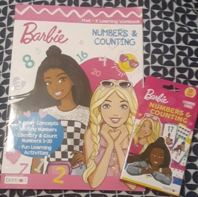 Mickey Mouse Numbers & Counting Learning Workbook | Preschool Math Activities | Disney Educational Toy