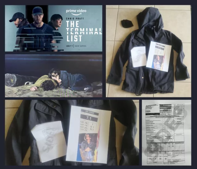 THE TERMINAL LIST: Anne/Renata Friedman Jacket, Side Script +