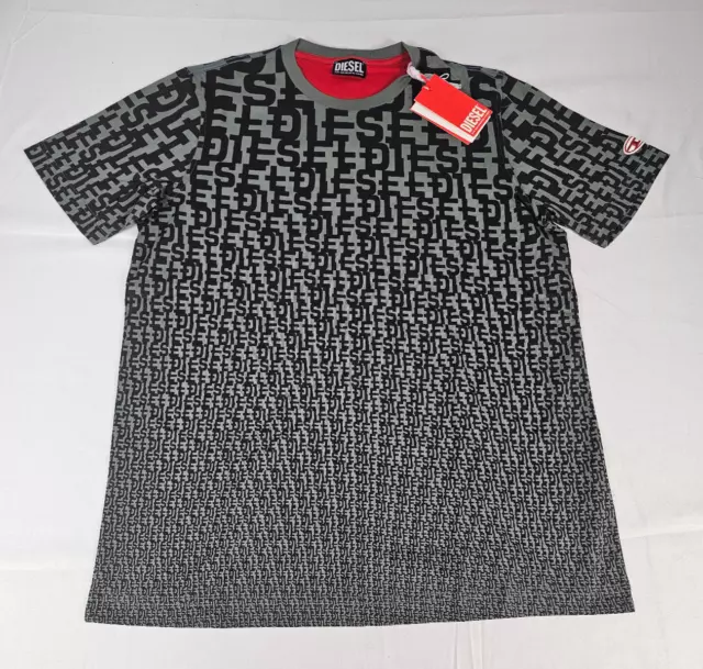 Diesel T-Just-Mon t-shirt shirt Größe S