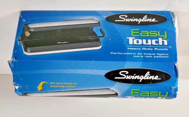 Swingline 74250 Heavy Duty 2-3 Hole Punch "Hand Lever" Damaged Box