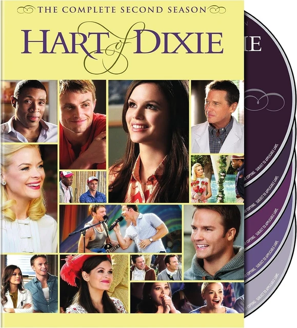 PLAYED ONCE w/ SLIPCASE Hart of Dixie The Complete Second Season 2 DVD 5 Disc PLAYED ONCE w/ SLIPCASE Hart of Dixie The Complete Second Season 2 DVD 5 Disc