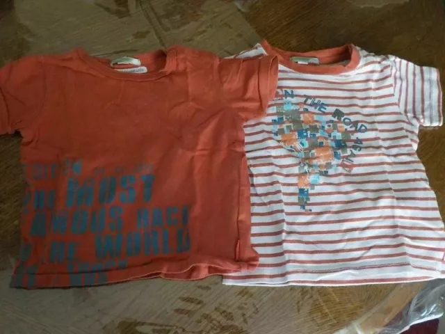 Lot de 2 Tee Shirt - Premaman - taille 18 mois -