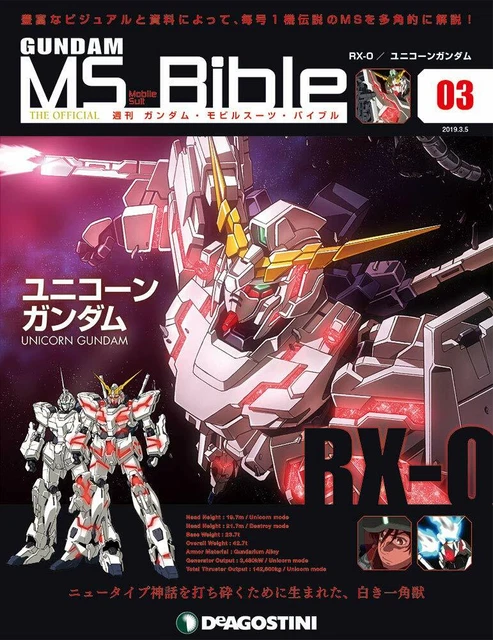 デアゴスティーニ MS-Bible DeAGOSTINI GUNDAM MS Bible 7号、8号、9号 - メルカリ