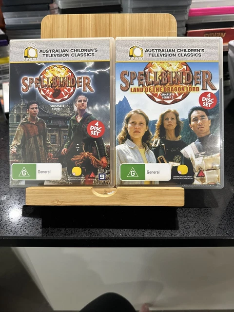 SPELLBINDER COMPLETE SERIES 1 & 2 DVD Region All 8 Disc Set
