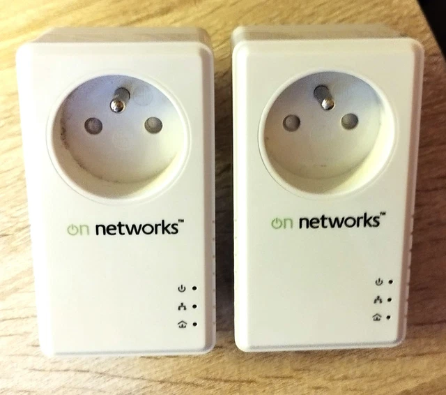 Netgear XAVB6504-100FRS Pack de 2 Adaptateurs CPL 600 Mbps