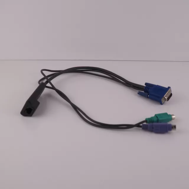 HP RJ45 to VGA PS/2 KVM IP Interface Adapter 286597-001 Hewlett Packard