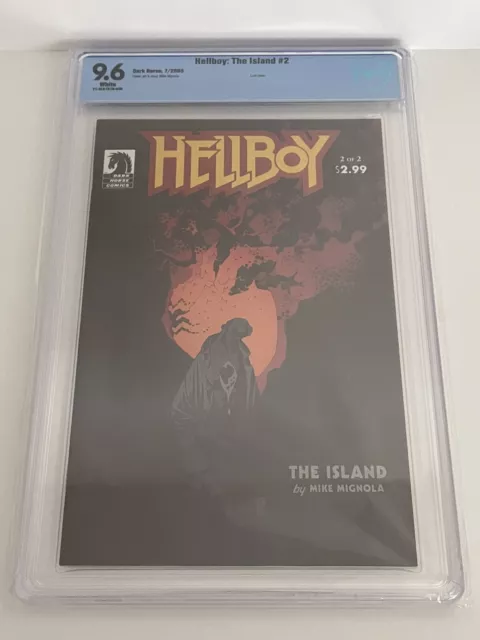 cbcs comics 9.6 Hellboy The Island #2