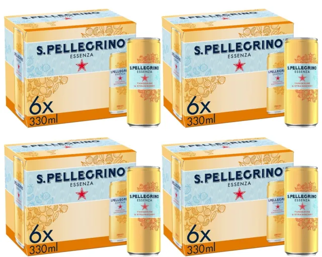San Pellegrino Classic Limone Slim Liegio Melograno Fragola Pesca 25cl, 33cl 3
