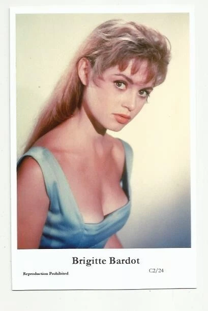 (Bx1) Brigitte Bardot Photo Card (C2/24) Filmstar Movie Pin Up Glamor Girls