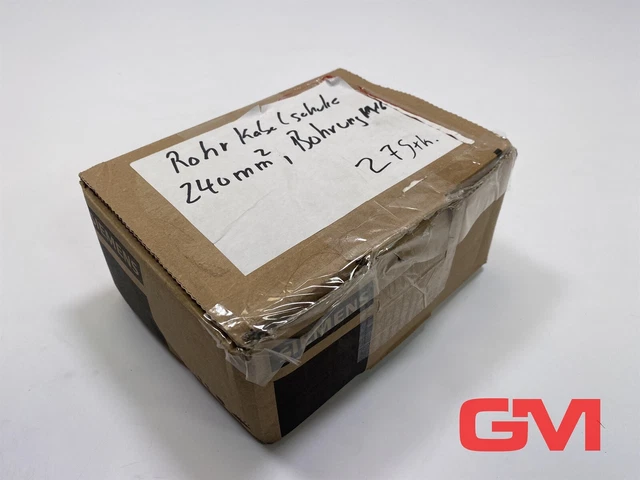 Ve 27x Weitkowitz Cable Shoe 13256 240 MM ² Tube Crimping Lug Drilling M16