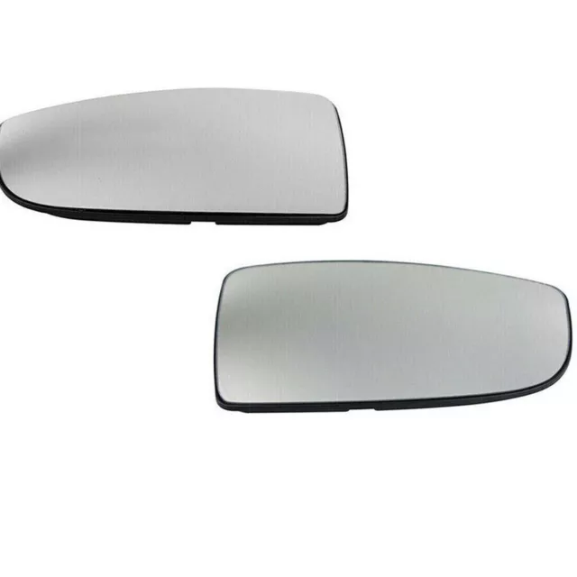 1 Pair Lower Door Wing Mirror Glass Left+Right for Ford Transit MK8 2014 -2020