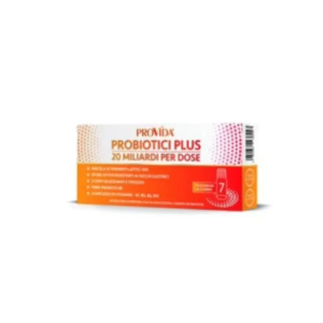 Provida Probiotici Plus 20Mld Per Dose Optima Naturals 7 Flaconcini