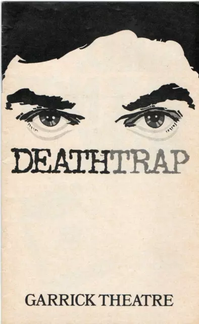 Dennis Quilley in Deathtrap Garrick Theaterprogramm & Originalticket Mai 1979