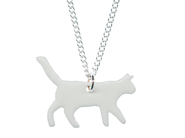 DUOWEI Boucles D'Oreilles Chat Émaillé Avec Nœud Papillon Charms Bijoux Chat Pendants Pour Femme Filles Ados Anniversaire Cadeaux De Vacances (Bonbon