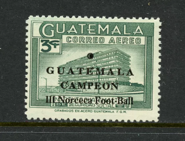 R1333 Guatemala 1967 Football Surimprimées 1v. MNH