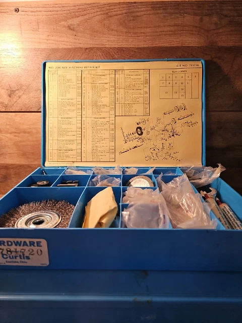 Locksmith  2 Curtis 2000 Machine Repair/Service Kits.