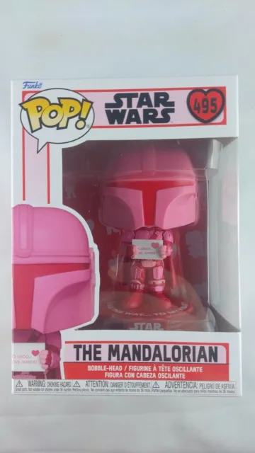 Pop The Mandalorian 495 (San Valentin) Funko Funko Star Wars