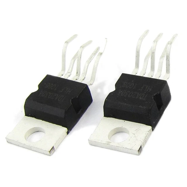3 Pcs TDA2030A Single Op  Audio Operational Amplifier IC Chips 5 Pin B8C4C4