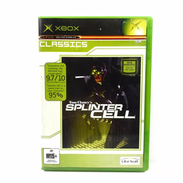 Tom Clancy's Splinter Cell - Playstation 2 PS2 Complete CIB Tested