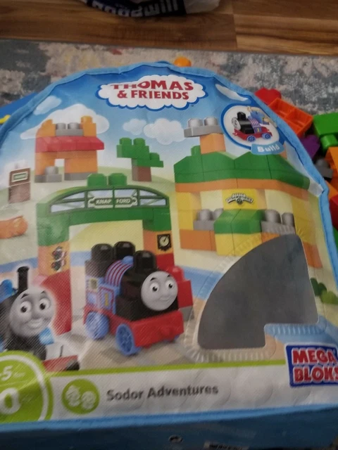 Sodor Adventure Set THOMAS AND FRIENDS Sodor Adventures Building Set Mega Bloks 100+pcs £9. ...