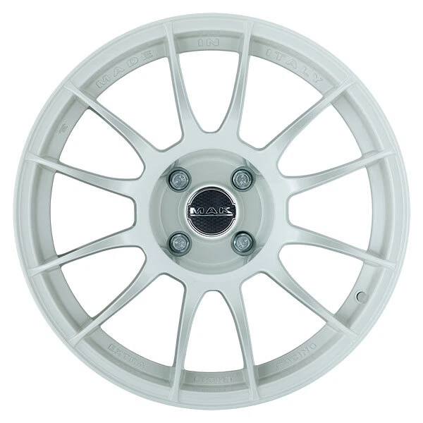 Cerchio In Lega MAK XLR 7x17 4x100 ET35 - Bianco Lucido Per Auto - Foto 13