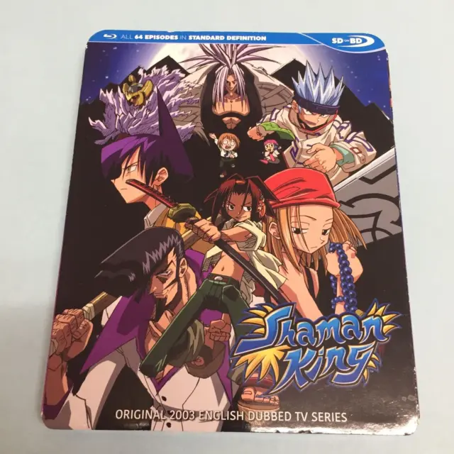 Shaman King Complete TV Series Blu-Ray Ep. 1-64 English Dubbed Anime 2003
