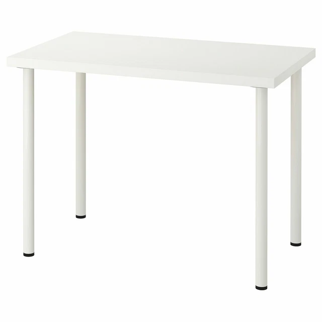 NEW IKEA LINNMON/ Adils Table Top & Legs Home Office Furniture 100x60cm