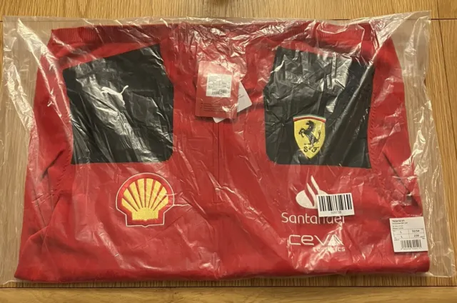 Scuderia Ferrari F1 2023 Official PUMA Team Pullover Large BNWT