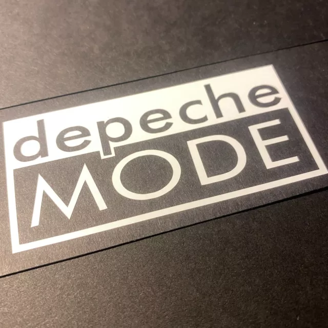 Vinyl Sticker - Depeche Mode 1984 Logo (Some Great Reward era)