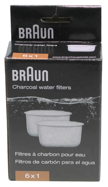 Braun AX13210004,BRSC004 Wasserfilter für KF6...KF7... KF9... Kaffeemaschinen