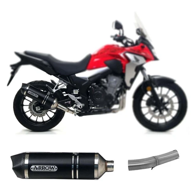 Exhaust +Link Pipe Arrow Tech Alu N F Carb HONDA CB 500 X 2019 > 2020