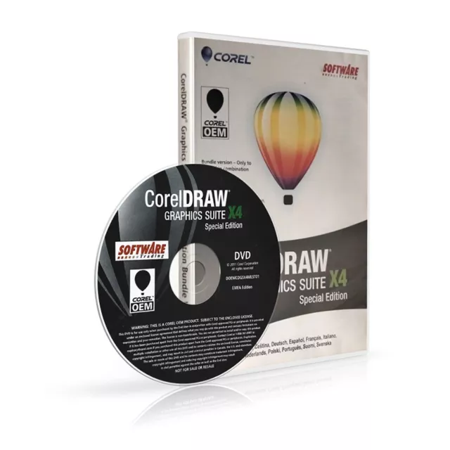 Coreldraw Graphics suite X4 SE + Serial