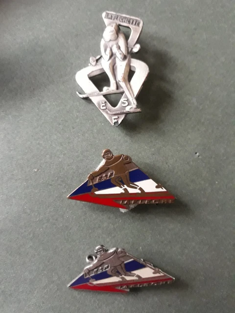 Insigne étoile De Ski – École De Ski Chamonix – 1ère étoile – Vers 1960