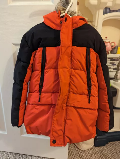 SUPER WARM BOYS Winter Padded Coat Age 6 7 Years George at Asda