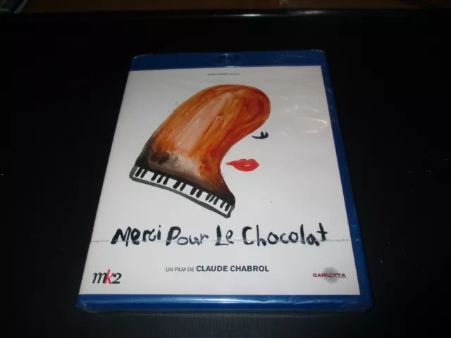BLU-RAY NEUF "MERCI POUR LE CHOCOLAT" Isabelle HUPPERT Jacques DUTRONC / CHABROL