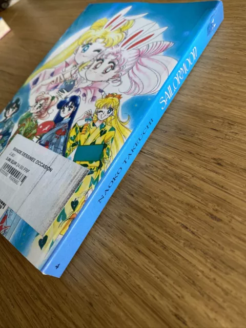 Manga Sailor Moon - Tome 4 : Le Cristal Dargent Edition Glénat Sailormoon Livre 3