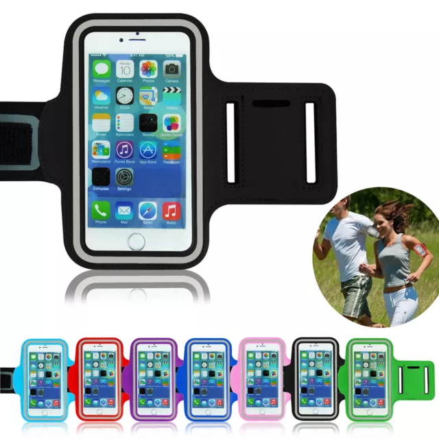 Sports Running Jogging Gym Armband Arm Band Case Cover Holder Universal Phone